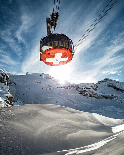[Translate to English:] Titlis Rotair Seilbahn - Engelberg